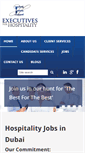 Mobile Screenshot of executivesforhospitality.com